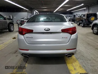 2013 Kia Optima EX with VIN 5XXGN4A77DG240895, listed as a Copart auction lot 54431955 with 28,060 mi miles and Clean title. Bid and sale history available at DreamBid. Image 6.