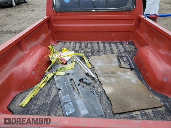 1986 Ford Ranger with VIN 1FTCR11T9GUB23378, listed as a Copart auction lot 74385434 with Not Provided miles and Non Repairable. Bid and sale history available at DreamBid. Image 10.
