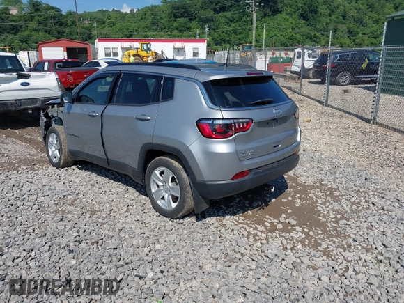 2022 Jeep Compass Latitude с VIN 3C4NJDBB1NT134602, выставлен на аукционе IAAI как лот 42632572 с пробегом 29 755 миль миль и . История ставок и продаж доступна на DreamBid. Изображение 3.