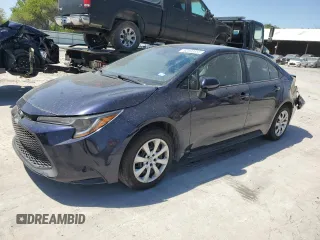 2022 Toyota Corolla LE with VIN 5YFEPMAE1NP276235, listed as a Copart auction lot 52593455 with 69,089 mi miles and Salvage Title. Bid and sale history available at carsss.com. Image 1.