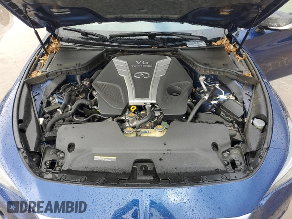 2018 Infiniti Q60 Sport with VIN JN1EV7EKXJM342904, listed as a Copart auction lot 84344174 with 32,239 mi miles and Non Repairable. Bid and sale history available at DreamBid. Image 12.