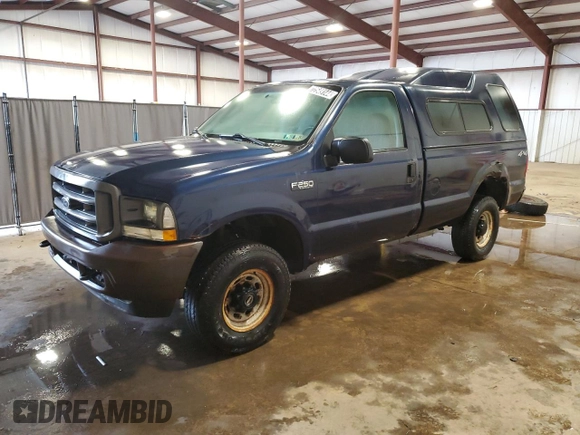 2004 Ford Super Duty F-250 XL with VIN 1FTNF21L94EB87109, listed as a Copart auction lot 72549144 with 238,100 mi miles and Clean Title. Bid and sale history available at carsss.com. Image 1.