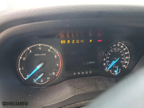 2019 Ford Ranger XL with VIN 1FTER4FH8KLA04833, listed as a Copart auction lot 53264255 with 113,887 mi miles and Salvage Title. Bid and sale history available at carsss.com. Image 9.