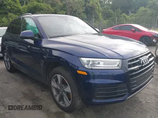 2020 Audi Q5 Premium with VIN WA1ANAFYXL2081200, listed as a IAAI auction lot 42445339 with 73,859 mi miles and . Bid and sale history available at DreamBid. Image 1.