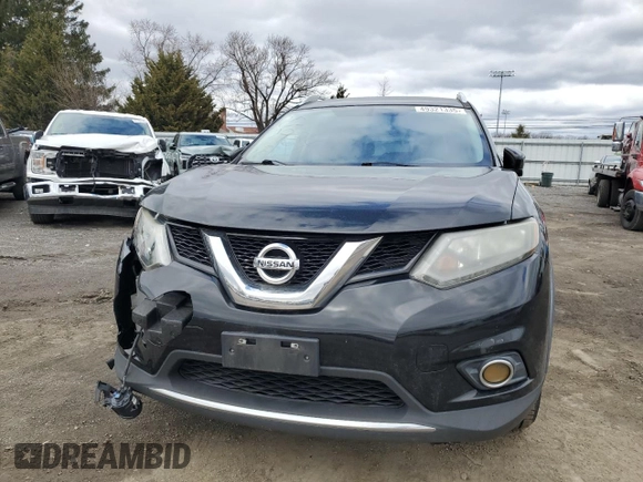 2014 Nissan Rogue SL with VIN 5N1AT2MV4EC762472, listed as a Copart auction lot 49321335 with 152,669 mi miles and Salvage Title. Bid and sale history available at carsss.com. Image 5.