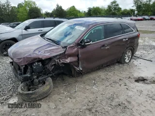 2019 Kia Sorento LX with VIN 5XYPG4A54KG571984, listed as a Copart auction lot 56485075 with 111,297 mi miles and Salvage title. Bid and sale history available at DreamBid. Image 1.