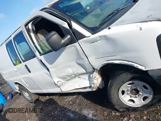 2007 Chevrolet Express Cargo Van with VIN 1GCGG25V571104532, listed as a IAAI auction lot 41718875 with 174,955 mi miles. Bid and sale history available at carsss.com. Image 13.