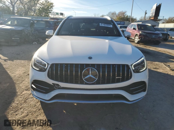 2021 Mercedes-Benz GLC with VIN W1N0G6EB2MF977676, listed as a Copart auction lot 81403924 with 7,119 mi miles and Salvage Title. Bid and sale history available at carsss.com. Image 5.