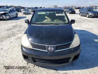 2007 Nissan Versa 1.8 S with VIN 3N1BC13E07L444184, listed as a Copart auction lot 46214485 with 125,316 mi miles and Salvage Title. Bid and sale history available at carsss.com. Image 5.