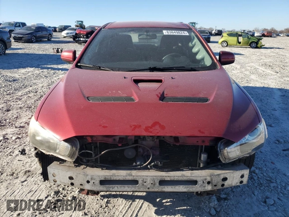 2008 Mitsubishi Lancer Evolution GSR with VIN JA3AW86V88U050202, listed as a Copart auction lot 83849824 with 151,777 mi miles and Salvage Title. Bid and sale history available at carsss.com. Image 5.