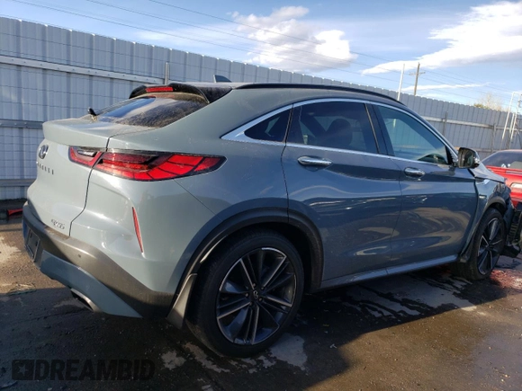 2022 Infiniti QX55 Essential z VIN 3PCAJ5K31NF115902, wystawiony jako Copart lot #84177444 z przebiegiem 11 154 mil mil oraz Szkoda całkowita • Salvage title. Historia ofert i sprzedaży dostępna na DreamBid. Obrazek 3.