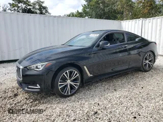 2017 Infiniti Q60 2.0t Premium with VIN JN1CV7EK6HM110446, listed as a Copart auction lot 47978294 with 75,986 mi miles and Salvage Title. Bid and sale history available at carsss.com. Image 1.