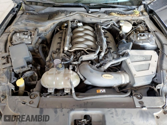 2017 Ford Mustang GT with VIN 1FA6P8CFXH5287193, listed as a Copart auction lot 51347405 with 128,018 mi miles and Salvage title. Bid and sale history available at DreamBid. Image 11.
