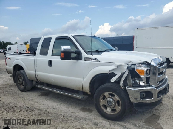 2011 Ford F-250 XL with VIN 1FT7X2B66BEC41526, listed as a Copart auction lot 63617455 with 197,068 mi miles and Salvage title. Bid and sale history available at DreamBid. Image 4.