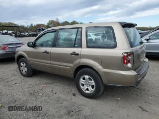 2006 Honda Pilot LX with VIN 2HKYF18166H504228, listed as a Copart auction lot 54903525 with 205,922 mi miles and Clean Title. Bid and sale history available at carsss.com. Image 2.