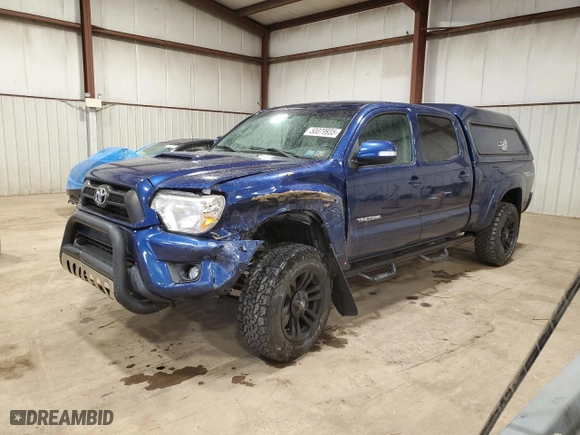 2015 Toyota Tacoma with VIN 3TMMU4FNXFM077058, listed as a Copart auction lot 50079935 with 197,242 mi miles and Salvage Title. Bid and sale history available at carsss.com. Image 1.
