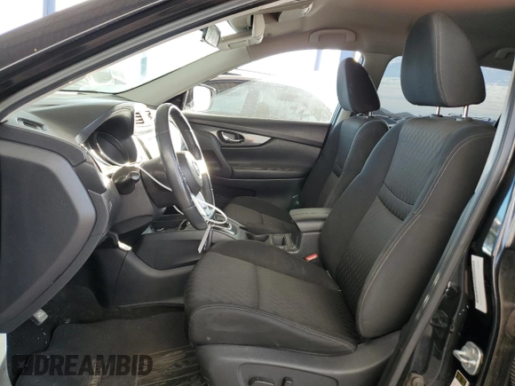 2017 Nissan Rogue SV with VIN KNMAT2MT5HP510648, listed as a Copart auction lot 44515485 with 163,016 mi miles and Salvage title. Bid and sale history available at DreamBid. Image 7.