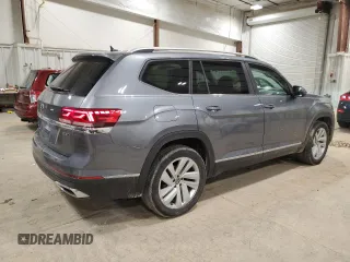 2021 Volkswagen Atlas SEL z VIN 1V2BP2CA1MC594444, wystawiony jako Copart lot #47747515 z przebiegiem 72 702 mil mil oraz Szkoda całkowita • Salvage title. Historia ofert i sprzedaży dostępna na DreamBid. Obrazek 3.