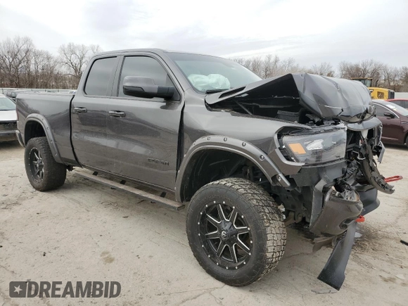 2022 Ram 1500 Big Horn z VIN 1C6SRFBT3NN145608, wystawiony jako Copart lot #47958225 z przebiegiem 51 134 mil mil oraz Szkoda całkowita • Salvage title. Historia ofert i sprzedaży dostępna na DreamBid. Obrazek 4.