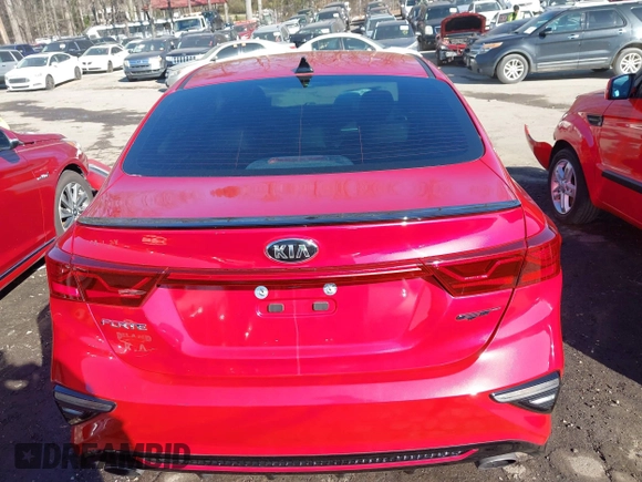2021 Kia Forte GT with VIN 3KPF44AC3ME290973, listed as a IAAI auction lot 41656770 with 26,999 mi miles. Bid and sale history available at carsss.com. Image 16.