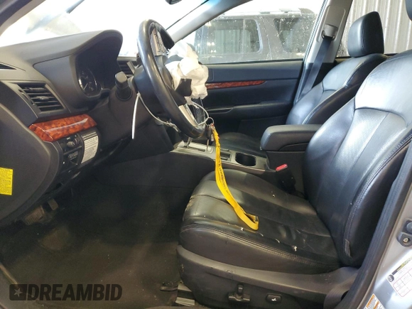 2011 Subaru Outback Limited Power Moon with VIN 4S4BRELC6B2313994, listed as a Copart auction lot 83560684 with 128,370 mi miles and Salvage title. Bid and sale history available at DreamBid. Image 7.