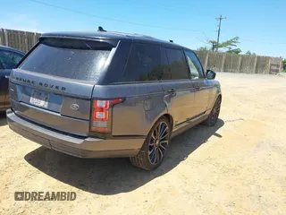 2016 Land Rover Range Rover Supercharged z VIN SALGS2EF8GA265487, wystawiony jako IAAI lot #42288096 z przebiegiem 55 878 mil mil oraz . Historia ofert i sprzedaży dostępna na DreamBid. Obrazek 4.
