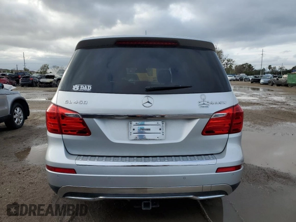 2015 Mercedes-Benz GL-Class GL 450 with VIN 4JGDF6EE4FA458551, listed as a Copart auction lot 38600833 with 90,428 mi miles. Bid and sale history available at carsss.com. Image 6.