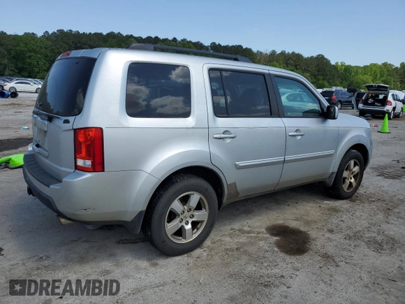 2011 Honda Pilot EX with VIN 5FNYF3H49BB006300, listed as a Copart auction lot 53062725 with 283,998 mi miles and Clean Title. Bid and sale history available at carsss.com. Image 3.