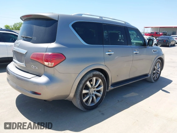 2013 Infiniti QX56 z VIN JN8AZ2NC1D9330213, wystawiony jako IAAI lot #41988856 z przebiegiem 225 222 mil mil oraz . Historia ofert i sprzedaży dostępna na DreamBid. Obrazek 4.