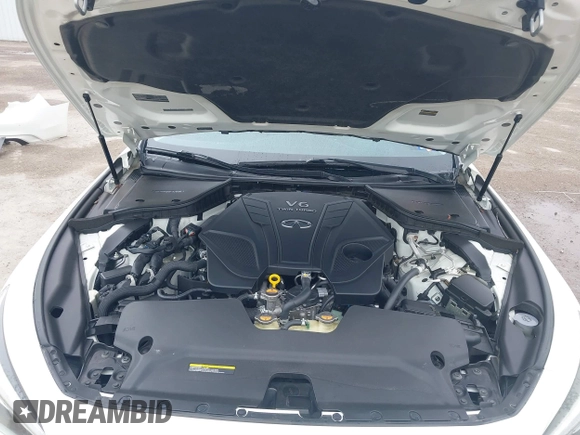 2020 Infiniti Q50 Luxe with VIN JN1EV7AP4LM200598, listed as a IAAI auction lot 41629830 with 69,882 mi miles and . Bid and sale history available at DreamBid. Image 10.