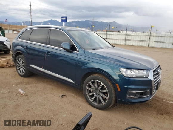 2018 Audi Q7 Premium Plus with VIN WA1LAAF77JD028791, listed as a Copart auction lot 48821825 with 103,999 mi miles and Non Repairable. Bid and sale history available at carsss.com. Image 4.