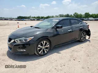 2017 Nissan Maxima SV z VIN 1N4AA6AP6HC383250, wystawiony jako Copart lot #59730195 z przebiegiem 86 787 mil mil oraz Szkoda całkowita • Salvage title. Historia ofert i sprzedaży dostępna na DreamBid. Obrazek 1.