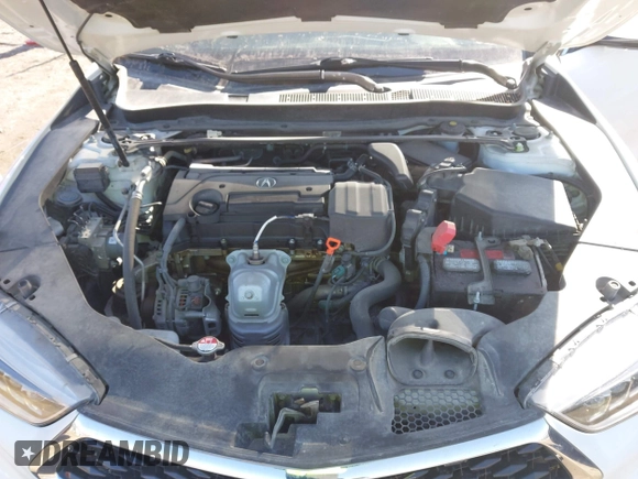 2018 Acura TLX w/Technology Pkg with VIN 19UUB1F59JA001116, listed as a IAAI auction lot 41747984 with 105,091 mi miles. Bid and sale history available at carsss.com. Image 10.
