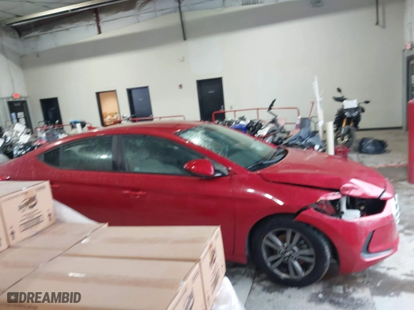 2018 Hyundai Elantra SEL with VIN 5NPD84LF4JH214396, listed as a IAAI auction lot 41231104 with 129,332 mi miles. Bid and sale history available at carsss.com. Image 13.