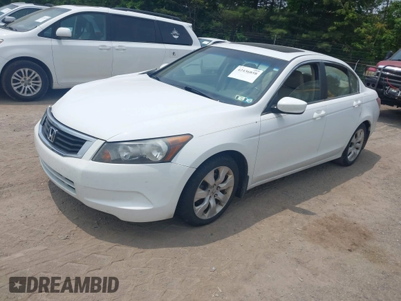 2010 Honda Accord EX-L z VIN 1HGCP2F80AA008145, wystawiony jako IAAI lot #42436858 z przebiegiem 162 739 mil mil oraz . Historia ofert i sprzedaży dostępna na DreamBid. Obrazek 2.