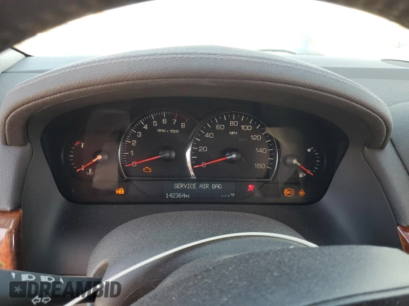 2007 Cadillac SRX with VIN 1GYEE63A270126704, listed as a Copart auction lot 76955114 with 142,364 mi miles and Salvage Title. Bid and sale history available at carsss.com. Image 9.