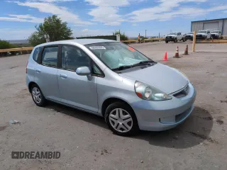 2007 Honda Fit with VIN JHMGD37477S061629, listed as a Copart auction lot 60435605 with 89,193 mi miles and Clean title. Bid and sale history available at DreamBid. Image 4.