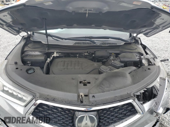 2017 Acura MDX Technology with VIN 5FRYD3H51HB006541, listed as a Copart auction lot 49956465 with Not provided miles and Salvage title. Bid and sale history available at DreamBid. Image 14.