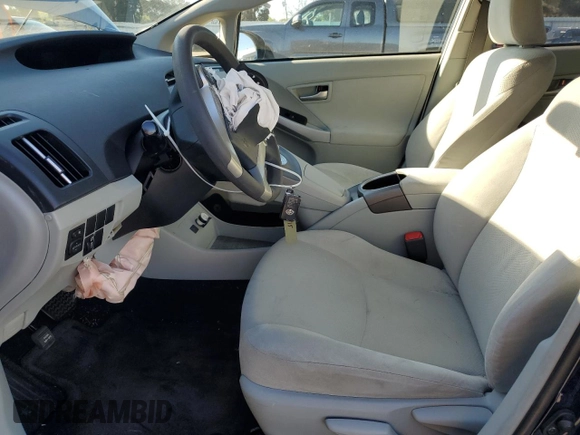 2013 Toyota Prius One with VIN JTDKN3DU5D0351775, listed as a Copart auction lot 50271345 with 169,628 mi miles and Salvage Title. Bid and sale history available at carsss.com. Image 7.