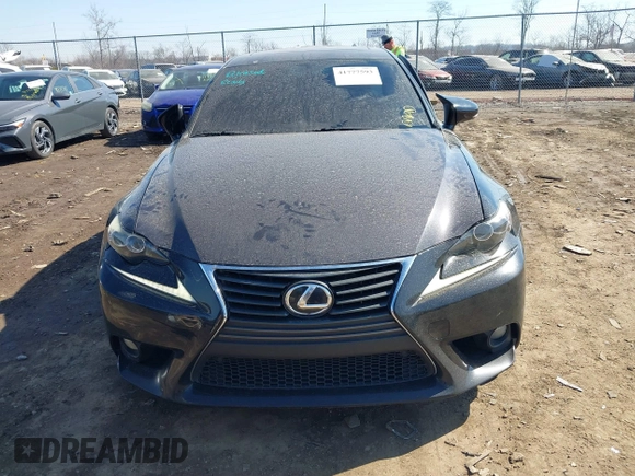 2014 Lexus IS with VIN JTHBF1D24E5040227, listed as a IAAI auction lot 41777593 with 160,991 mi miles. Bid and sale history available at carsss.com. Image 12.