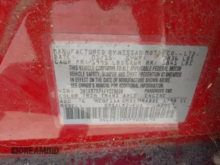 2015 Nissan Sentra SR with VIN 3N1AB7AP4FY228698, listed as a IAAI auction lot 42544307 with 111,628 mi miles and . Bid and sale history available at DreamBid. Image 9.