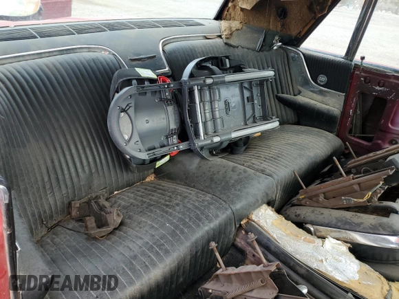 1966 Ford Thunderbird with VIN 6Y870135392, listed as a Copart auction lot 66917184 with Not Provided miles and Salvage Title. Bid and sale history available at DreamBid. Image 10.