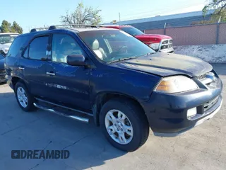 2004 Acura MDX Touring Pkg RES w/Nav with VIN 2HNYD18904H520310, listed as a IAAI auction lot 41959782 with 61,860 mi miles. Bid and sale history available at carsss.com. Image 1.