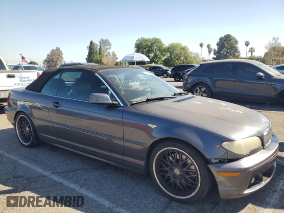 2006 BMW 3 Series 330Ci with VIN WBABW53426PL54764, listed as a Copart auction lot 46896345 with 151,852 mi miles and Clean Title. Bid and sale history available at carsss.com. Image 4.