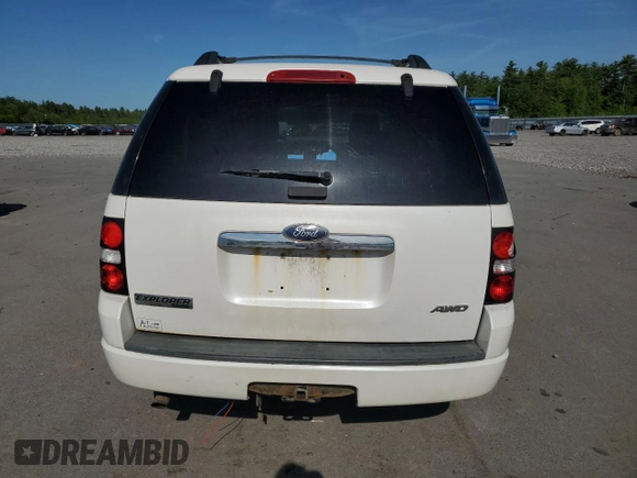 2010 Ford Explorer Limited with VIN 1FMEU8FE3AUA91069, listed as a Copart auction lot 58423455 with 203,078 mi miles and Salvage title. Bid and sale history available at DreamBid. Image 6.