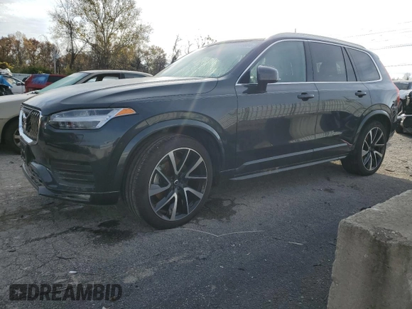 2021 Volvo XC90 Momentum with VIN YV4A221K4M1704449, listed as a Copart auction lot 80395884 with 0 mi miles and Salvage Title. Bid and sale history available at carsss.com. Image 1.