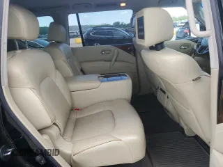 2017 Infiniti QX80 with VIN JN8AZ2NE7H9154114, listed as a Copart auction lot 58202525 with 155,750 mi miles and Salvage title. Bid and sale history available at DreamBid. Image 11.