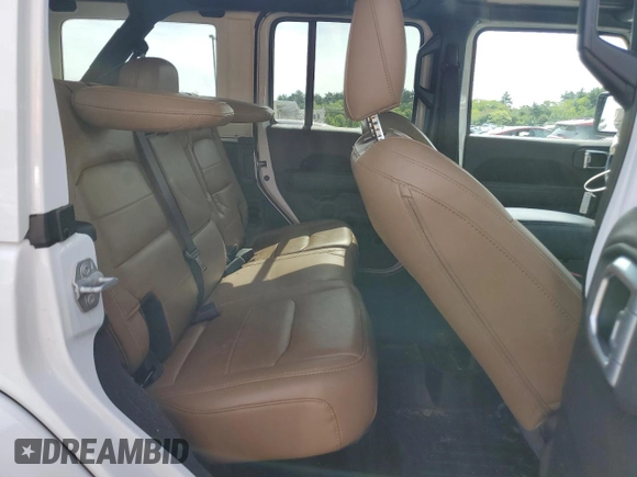2020 Jeep Wrangler Unlimited Sahara with VIN 1C4HJXEG3LW243396, listed as a Copart auction lot 58709415 with 28,725 mi miles and Salvage title. Bid and sale history available at DreamBid. Image 11.