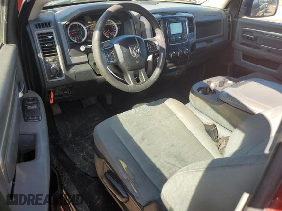2018 Ram 1500 Express with VIN 3C6JR7AT1JG138372, listed as a Copart auction lot 61088315 with 197,323 mi miles and Salvage title. Bid and sale history available at DreamBid. Image 8.