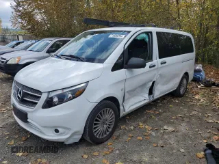 2018 Mercedes-Benz Metris Passenger with VIN WD4BG2EE1J3443896, listed as a Copart auction lot 71680294 with 54,705 mi miles and Salvage title. Bid and sale history available at DreamBid. Image 1.